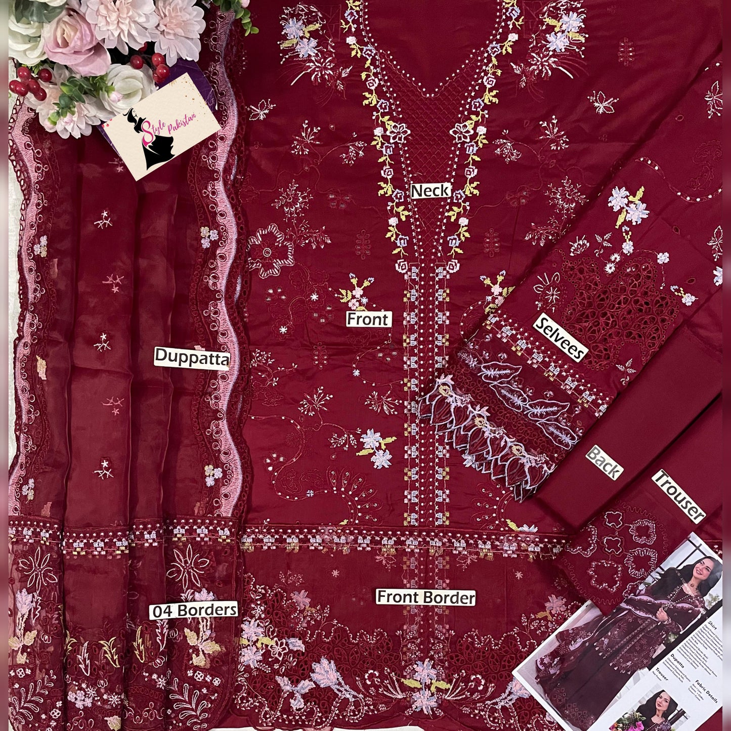Qalamkar Lawn Fancy