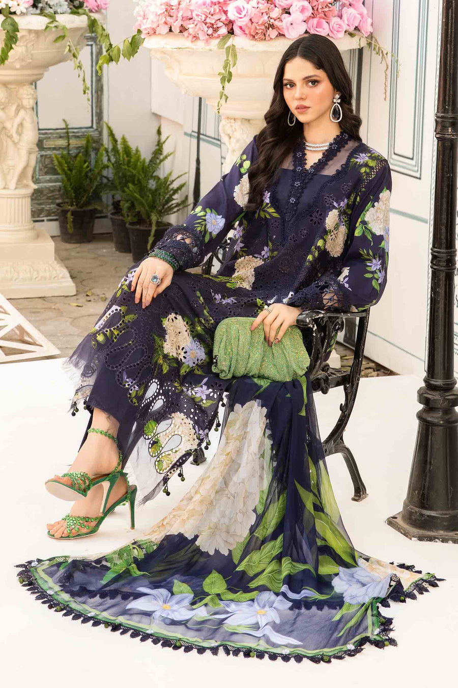 M Print Lawn Fancy