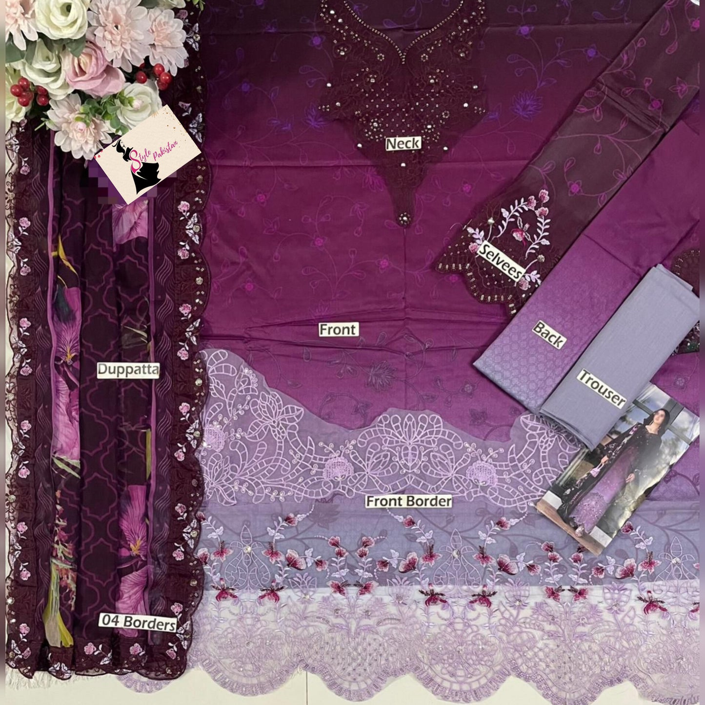 Saadia Asad Lawn Fancy
