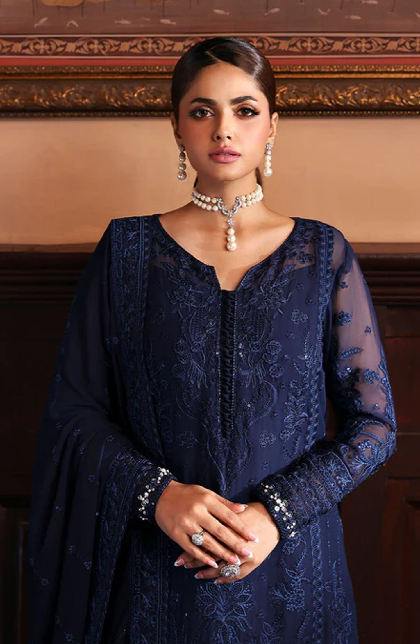 Gulaal Chiffon Fancy