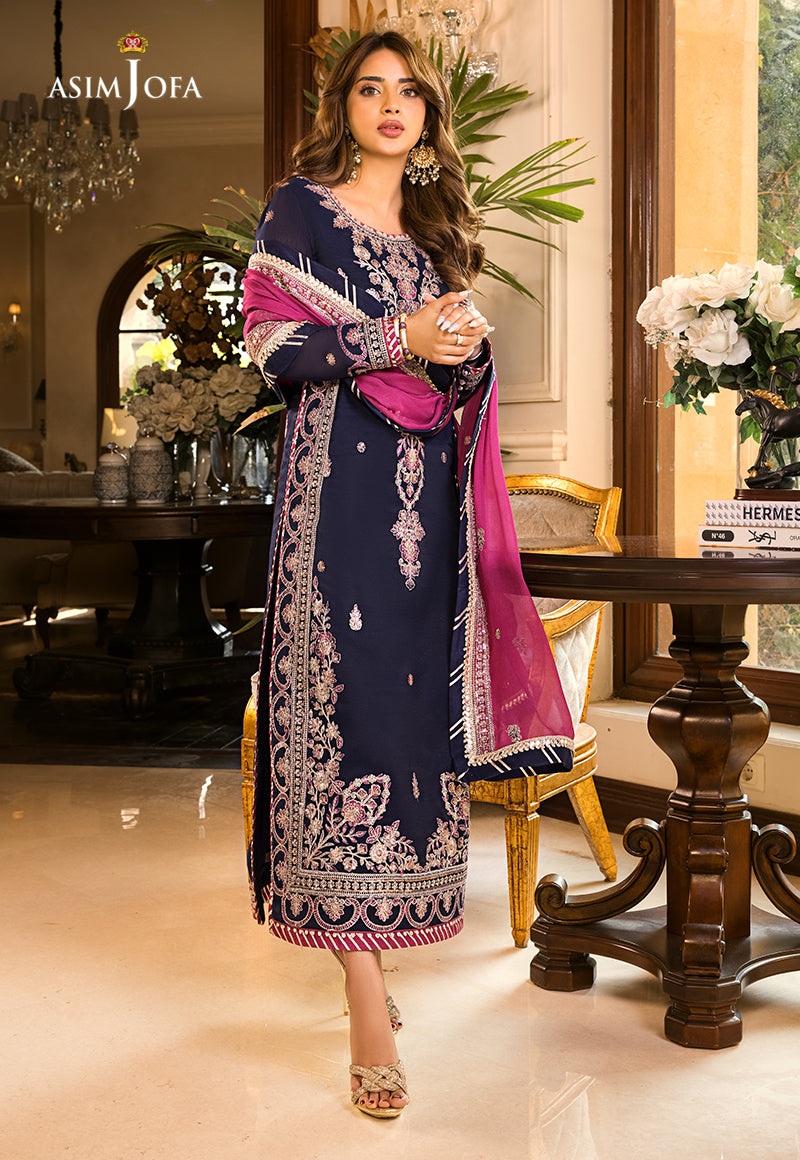 Asim Jofa Chiffon Fancy