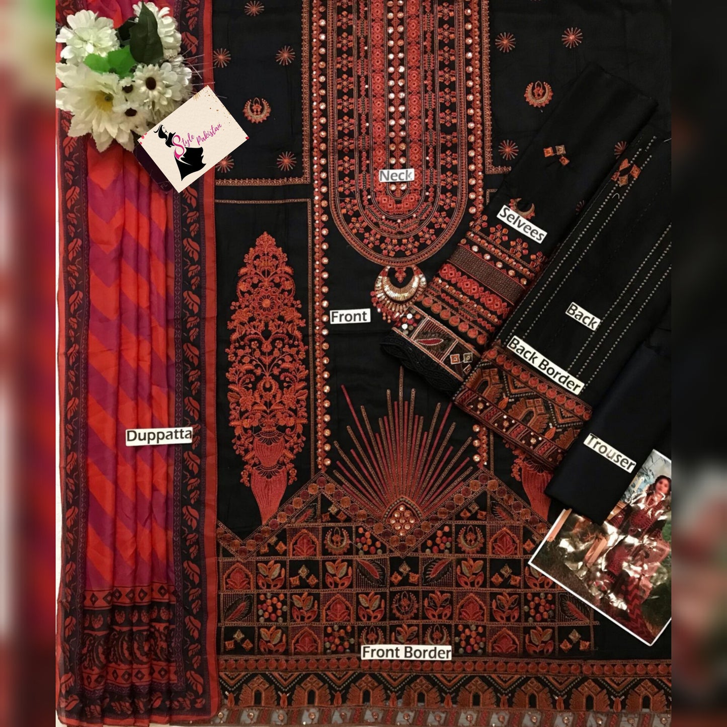 Maryam Hussain Lawn Fancy