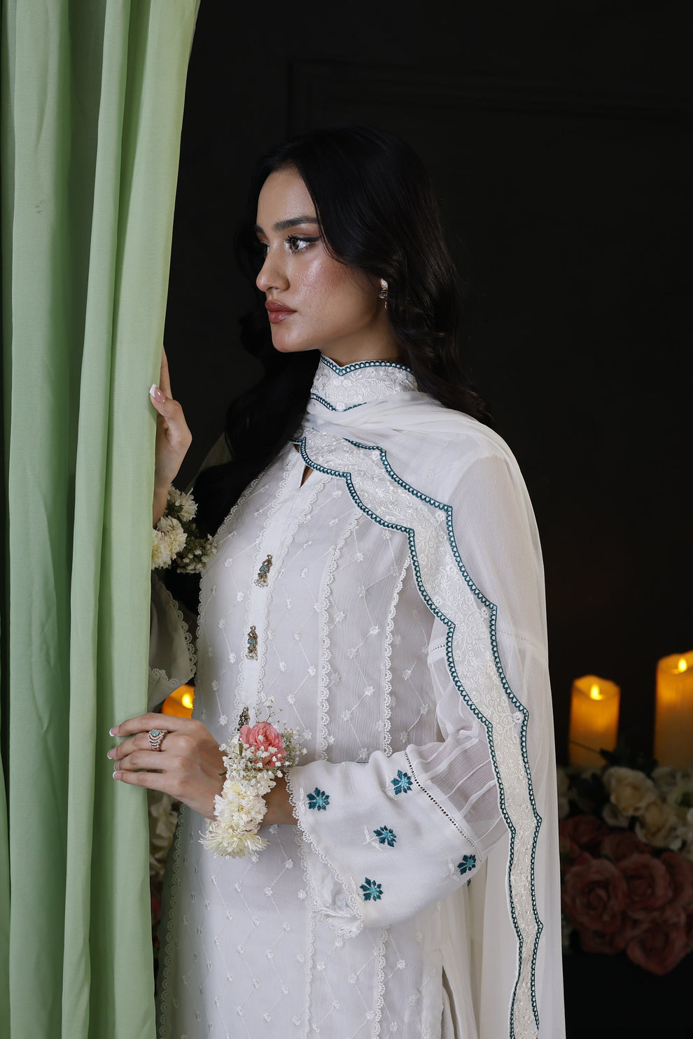 Cyanic Chiffon Fancy