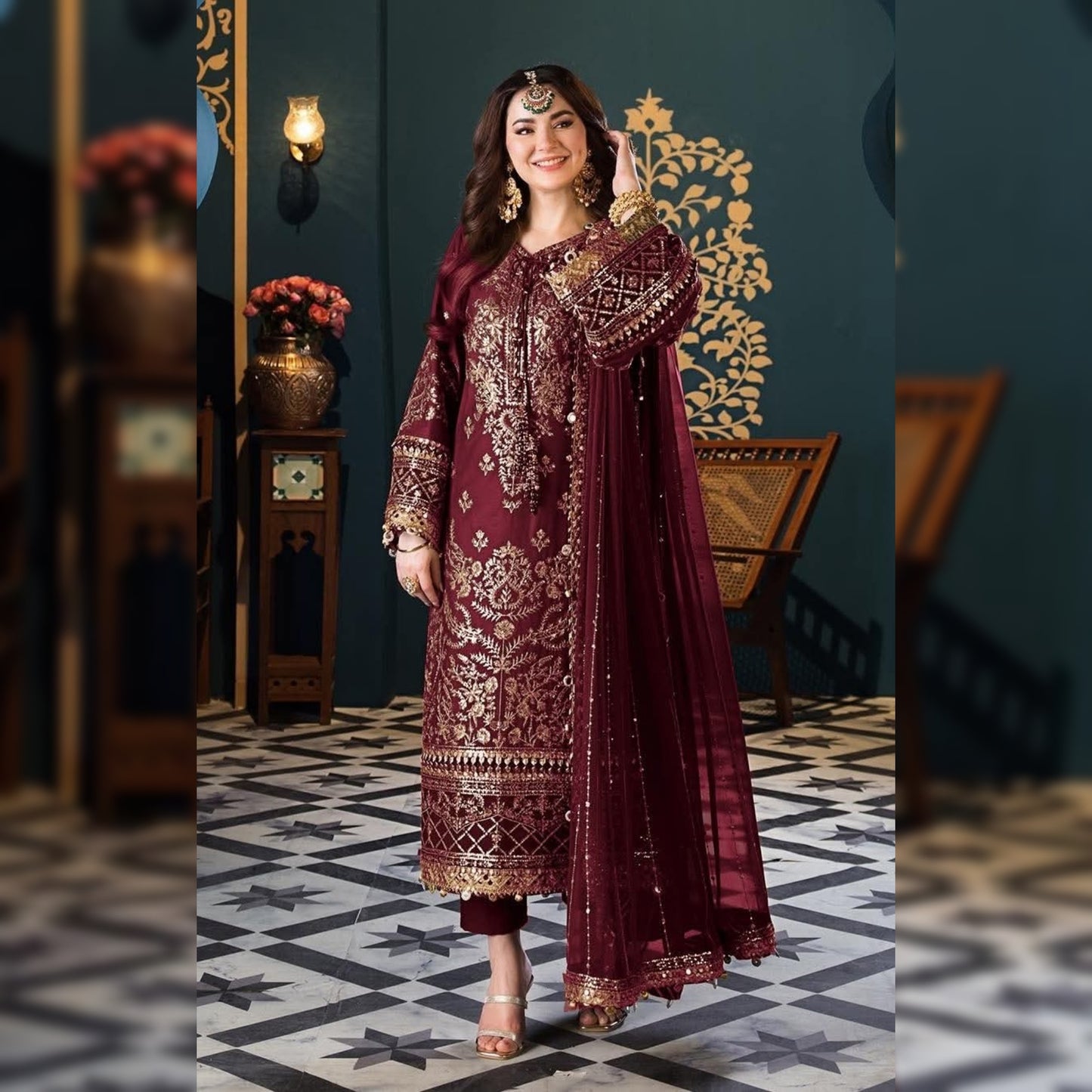 Asim Jofa Chiffon Fancy