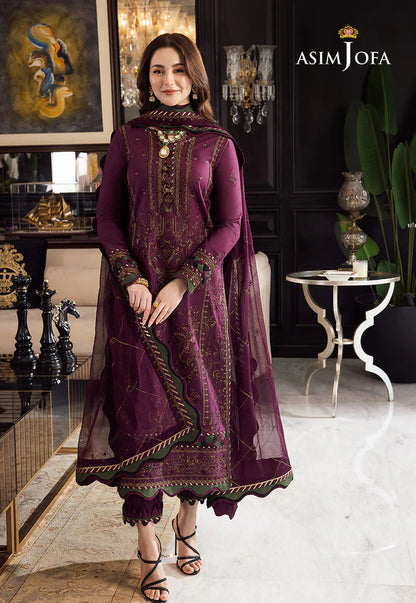 Asim Jofa Chiffon Fancy