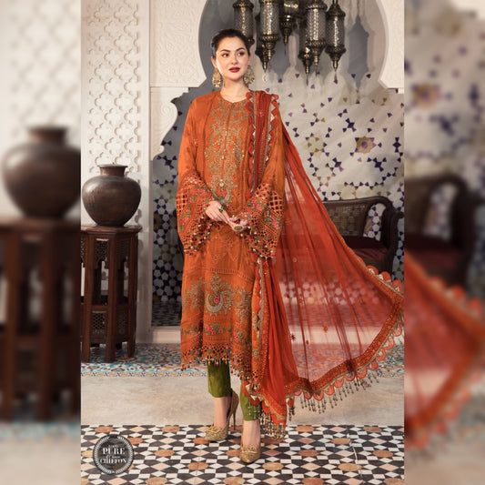 Maria B Chiffon Fancy