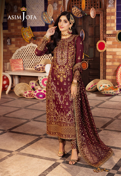 Asim Jofa Chiffon Fancy