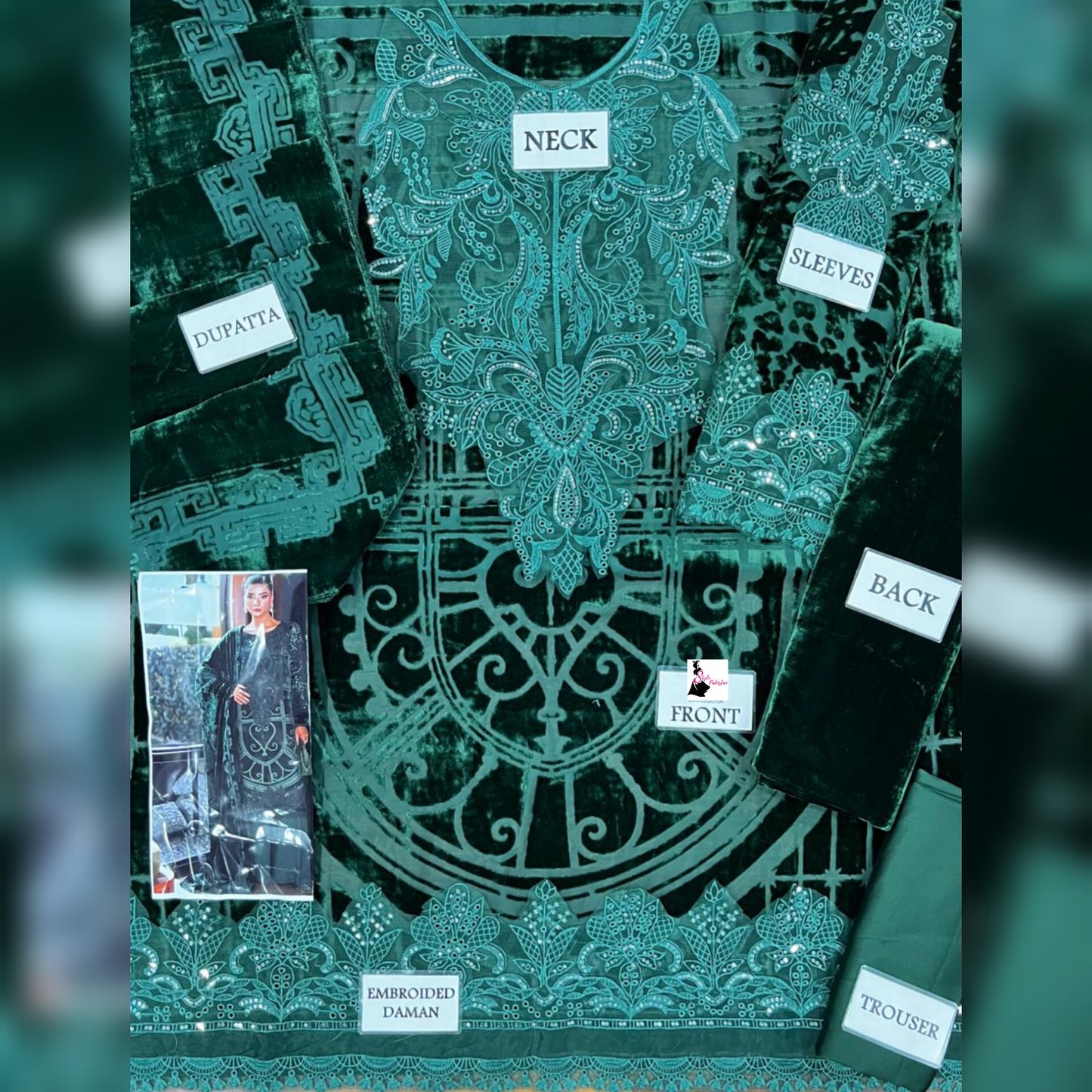 Maria B Velvet Fancy