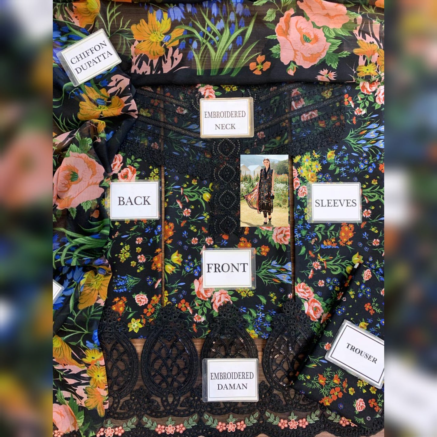 Maria B Lawn Fancy