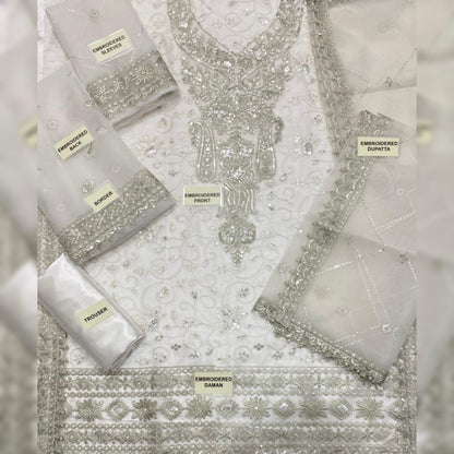 Asim Jofa Organza Fancy