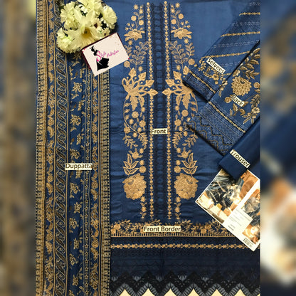 M Print Lawn Fancy