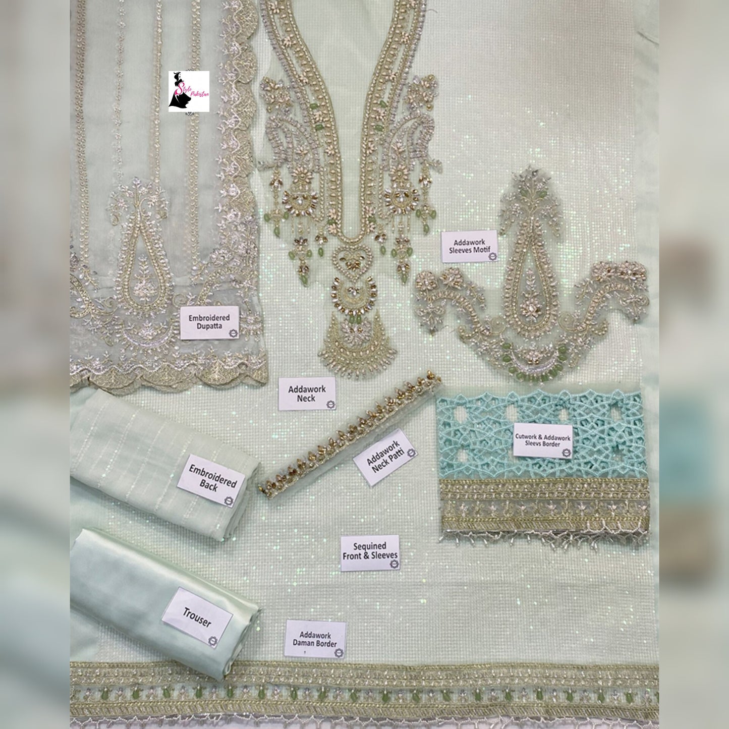 Maria B Chiffon Fancy