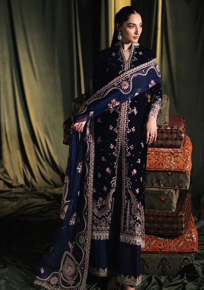 Qalamkar Velvet Fancy
