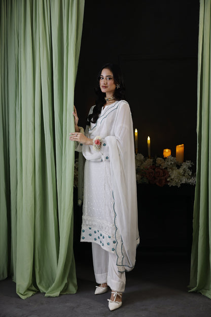 Cyanic Chiffon Fancy