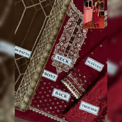 Asim Jofa Chiffon Fancy