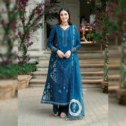 Qalamkar Lawn Fancy