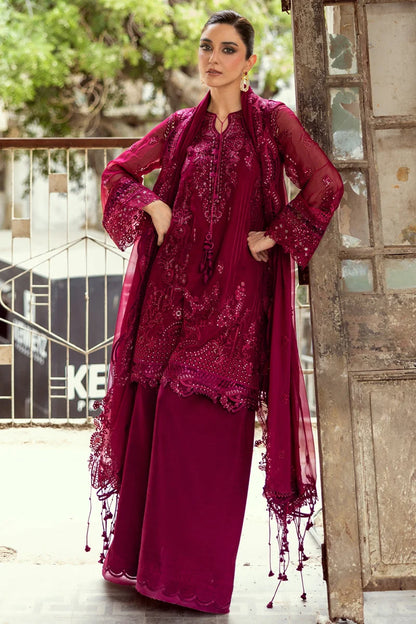 Qalamkar Chiffon Fancy