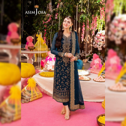 Asim Jofa Chiffon Fancy