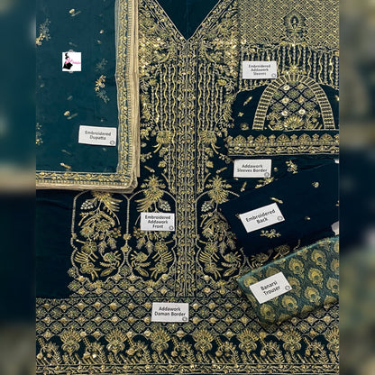 Faiza Saqlain Velvet Fancy