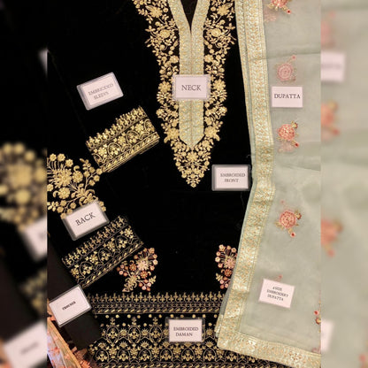 Zainab Chottani Velvet Fancy