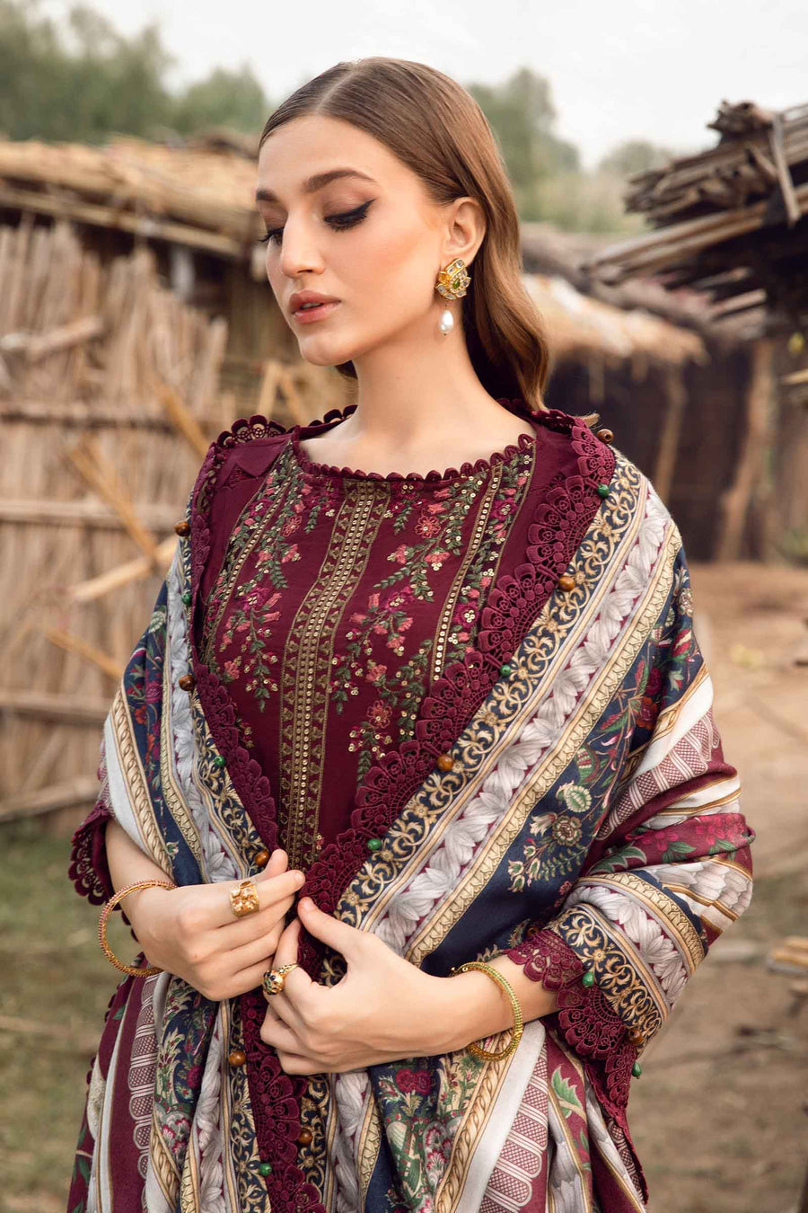 Maria B Lawn Fancy
