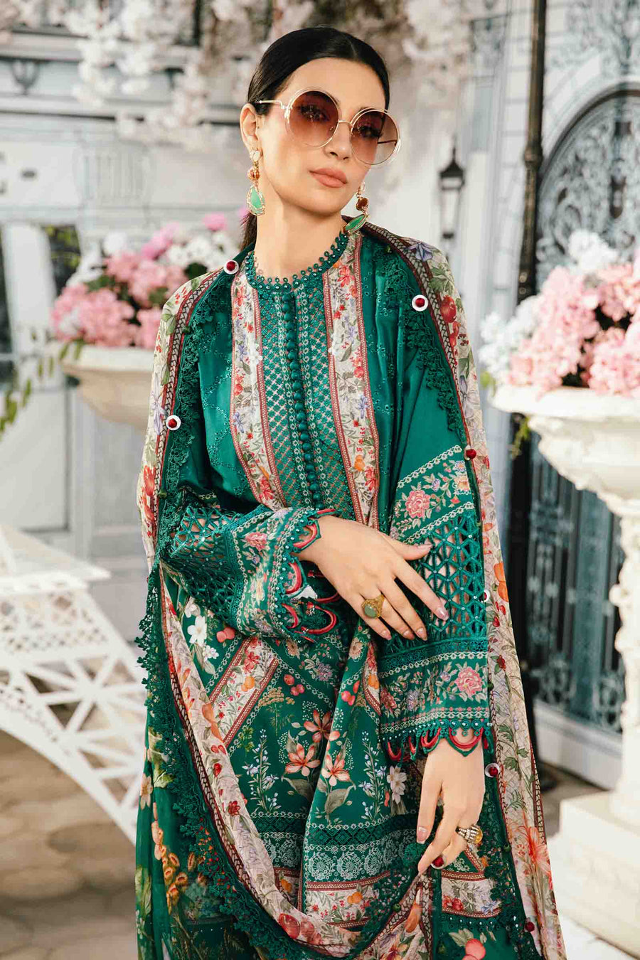 M Print Lawn Fancy