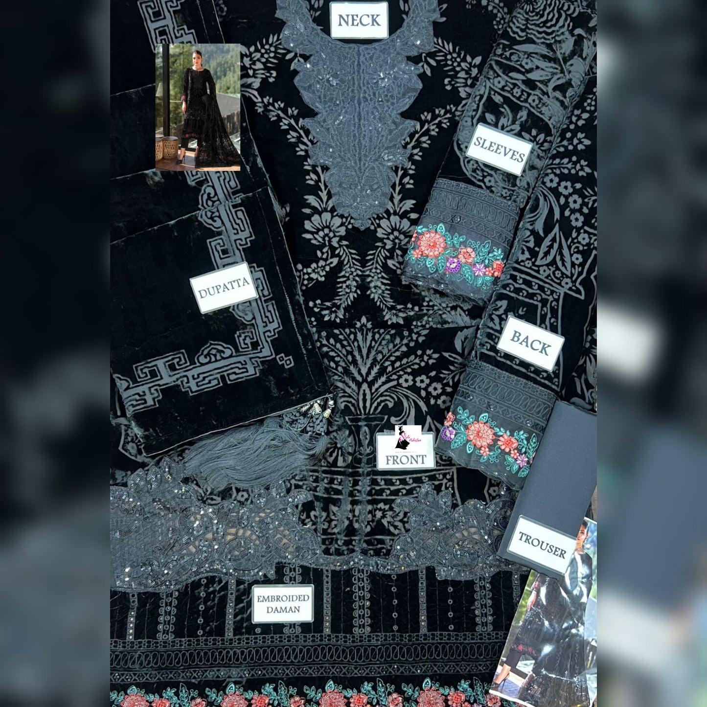 Maria B Velvet Fancy