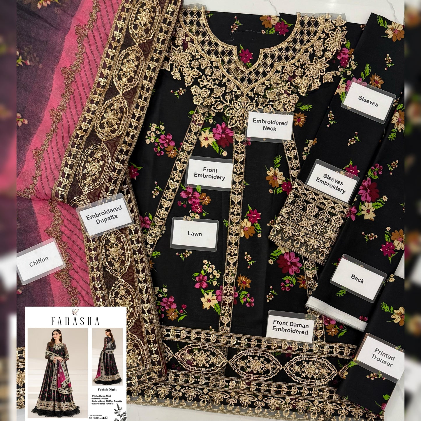 Farasha Lawn Fancy