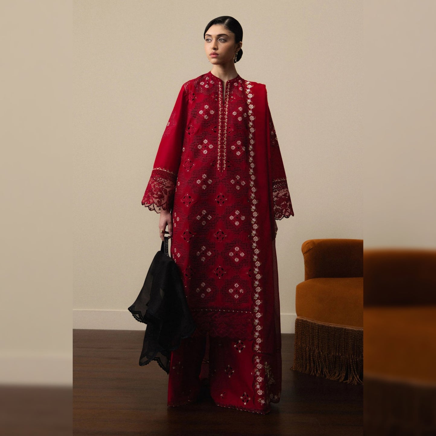 Zara Shahjahan Lawn Fancy