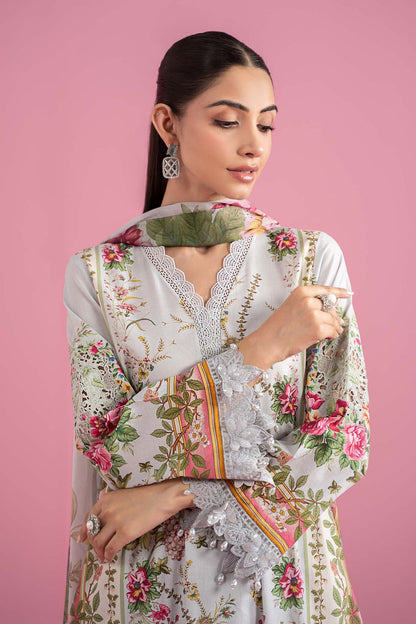 M Print Lawn Fancy