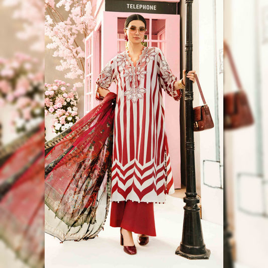 M Print Lawn Fancy