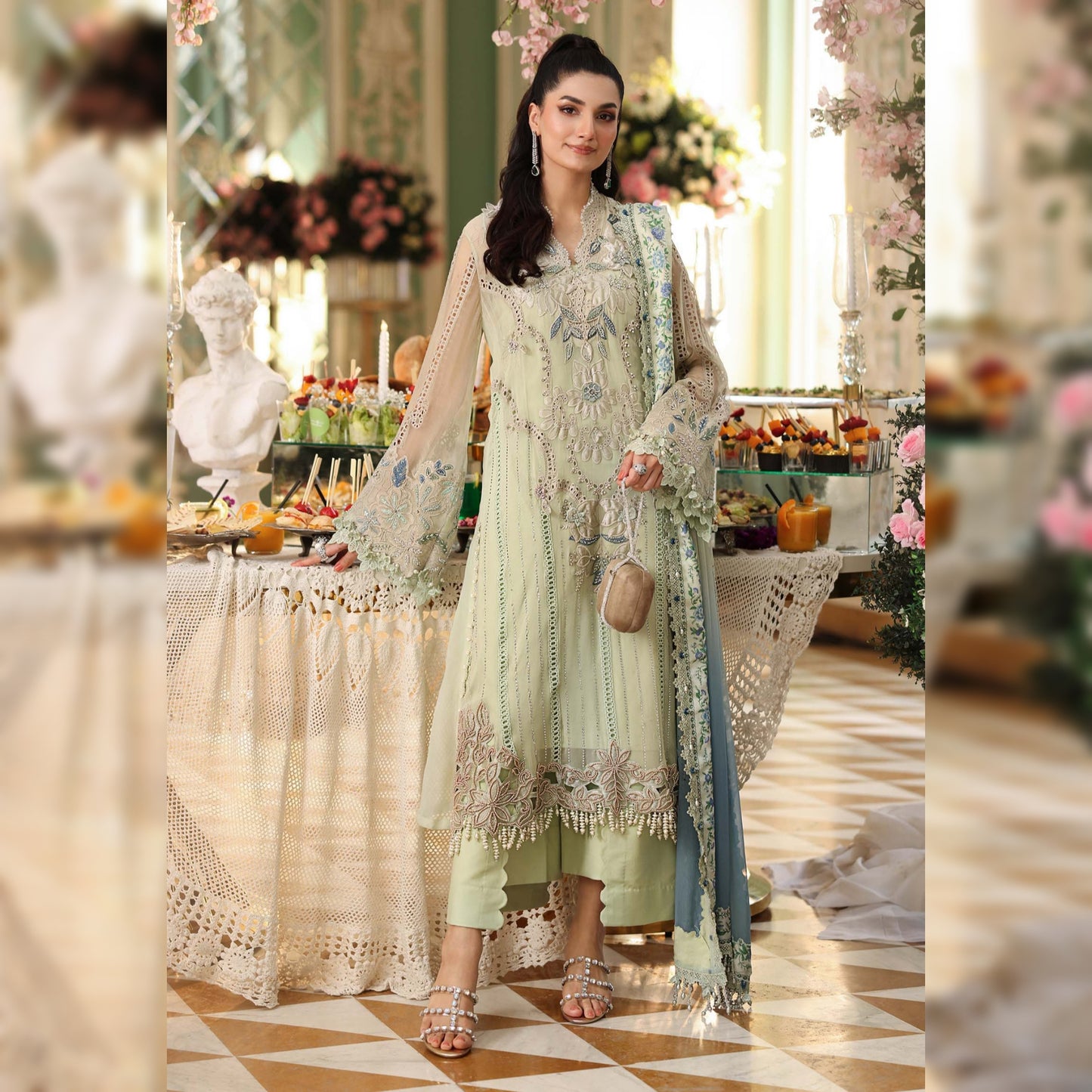 Maria B Chiffon Fancy