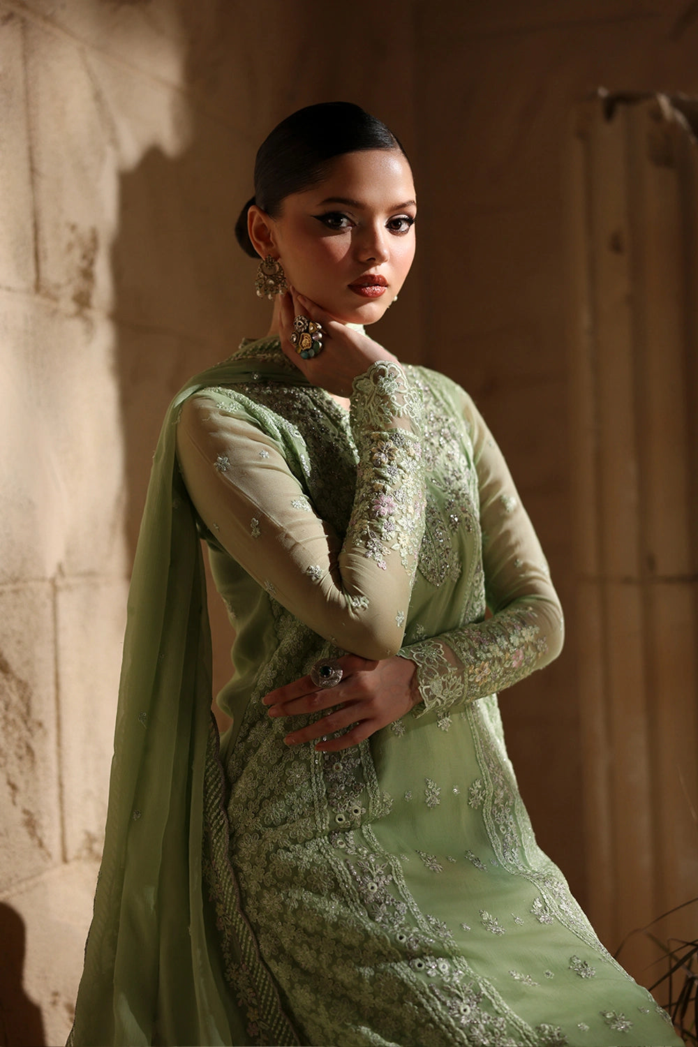 Azure Chiffon Fancy