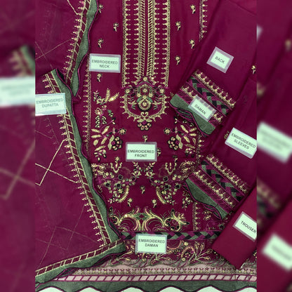 Asim Jofa Chiffon Fancy