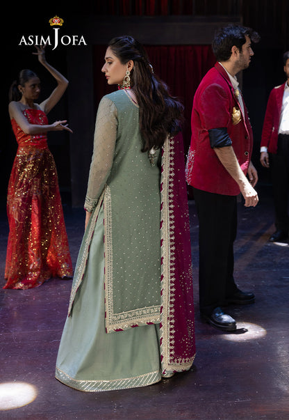 Asim Jofa Chiffon Fancy