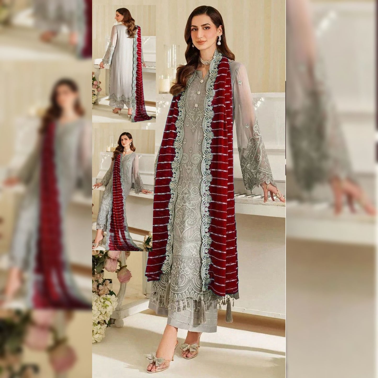 Imrozia Chiffon Fancy