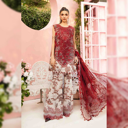 M Print Lawn Fancy