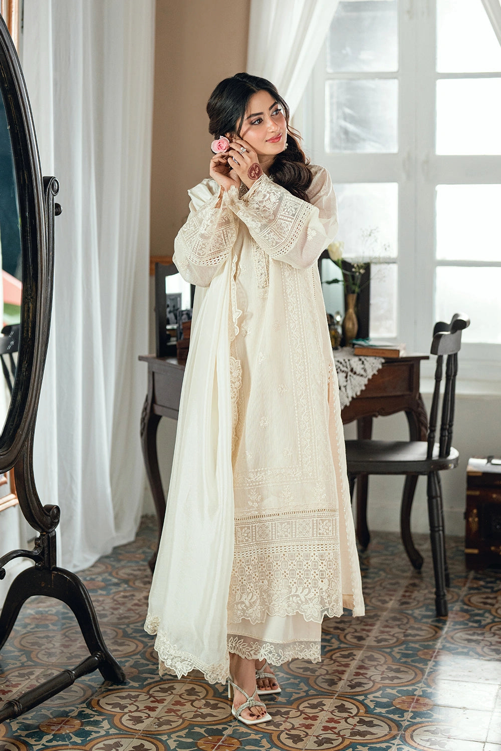 Azure Chiffon Fancy