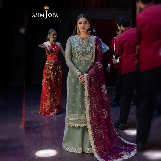 Asim Jofa Chiffon Fancy