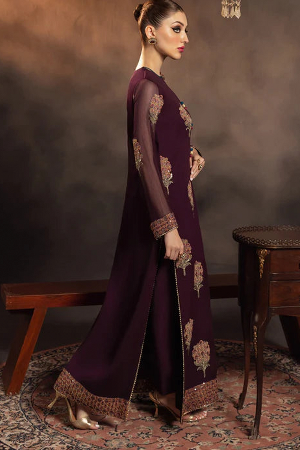 Meeral Chiffon Fancy