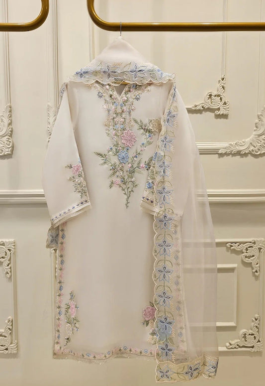 Agha Noor Organza Fancy