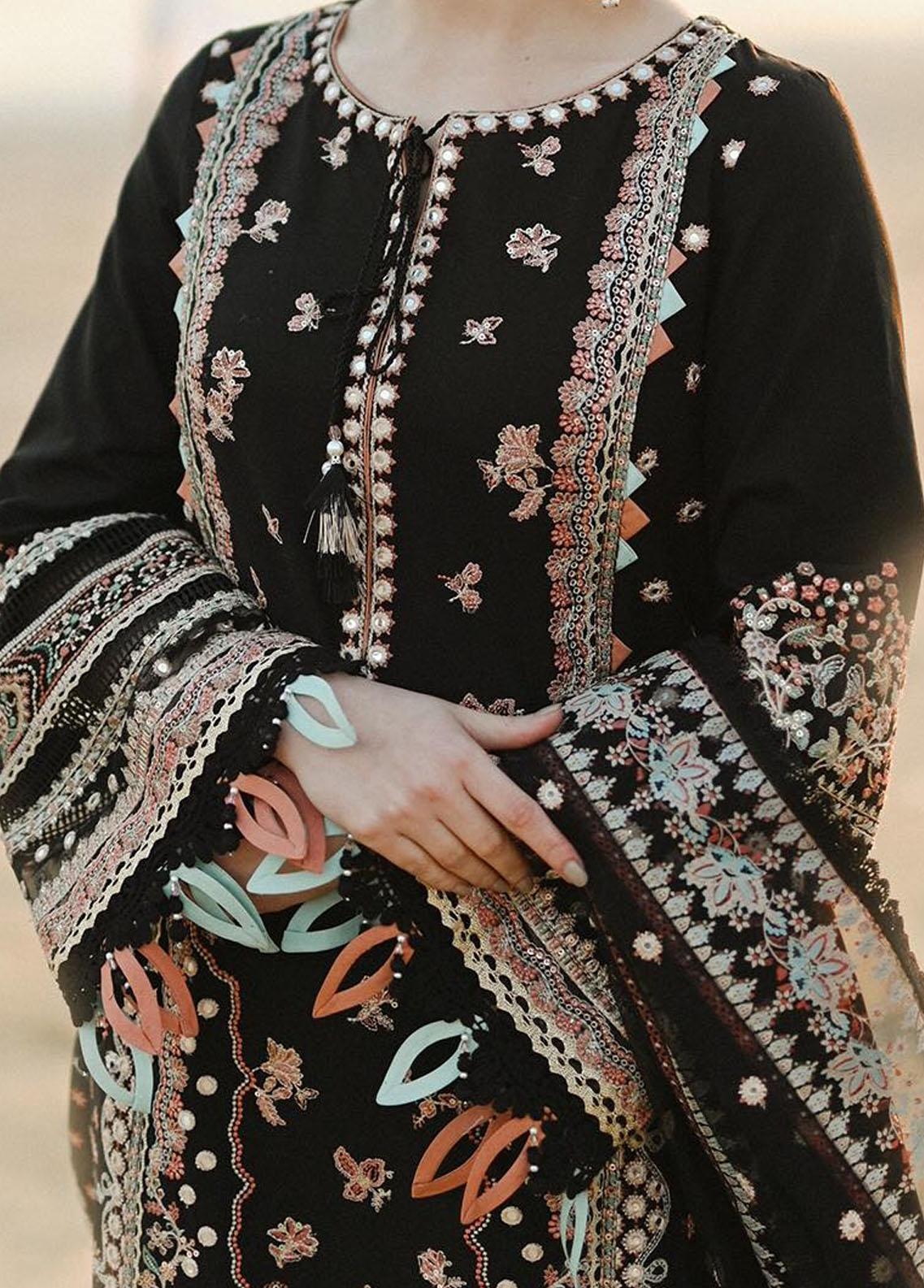 Qalamkar ChikanKari Fancy